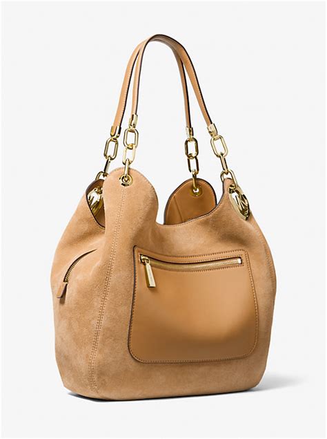 michael kors lillie purse|michael kors suede purse.